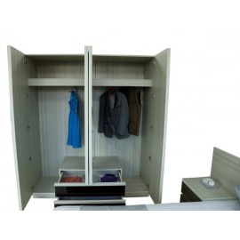 Grey/White Bedroom Combo Set