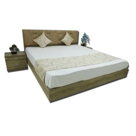 Head Quilted King Size Bed