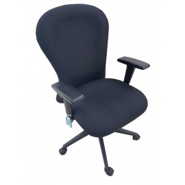 Waterfall Shaped Seat V-Bon Office Chair (Revolving)