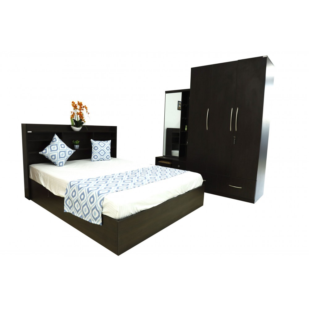 Wenge Bedroom Combo Set