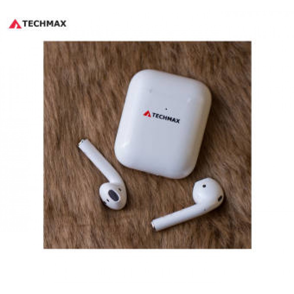 Techmax TM1 Earbuds With Wireless Charging | Mobile Accessories Techmax TM1 Earbuds With Wireless Charging | Mobile Accessories