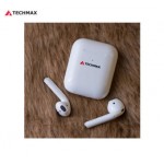 Techmax TM1 Earbuds With Wireless Charging | Mobile Accessories Techmax TM1 Earbuds With Wireless Charging | Mobile Accessories