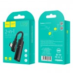 HOCO LS19 2-in-1 Adapter Type-C to 3.5 mm Audio Converter HOCO LS19 2-in-1 Adapter Type-C to 3.5 mm Audio Converter