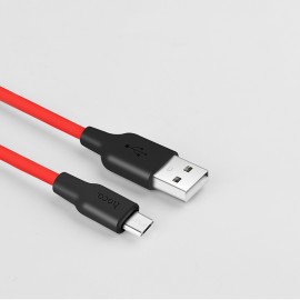 HOCO X21 Silicone Charging Data Cable Micro-USB HOCO X21 Silicone Charging Data Cable Micro-USB