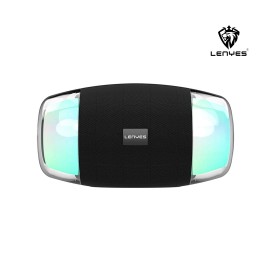 Lenyes S808 360 Degree Surround Wireless Bluetooth Speakers with LED Light