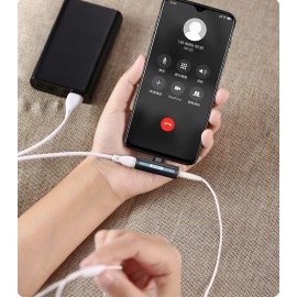 Remax RL-LA03i Lightning Audio Adapter Smooth Series - Black