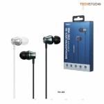 Remax RM-202 Wired Stereo Earphone  Remax RM-202 Wired Stereo Earphone