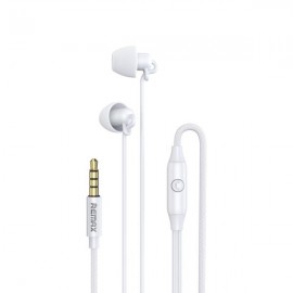 Remax RM-208a In-Ear Stereo Sleep Earphone with Wire Control + MIC, Support Hands-free