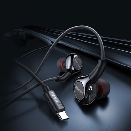Remax RM-655a Type-C Wired Earphone  Remax RM-655a Type-C Wired Earphone