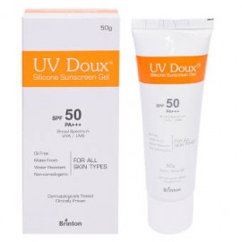 Brinton UV Doux Face & Body Silicone Sunscreen gel with SPF 50 PA+++ - 100GM