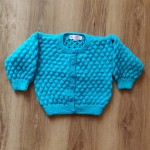 Button Down Sweater (Bobble) - Knitted Sweater For Kids