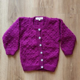Button Down Sweater (Butterfly) - Kids Wear For Winter