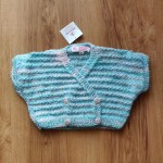 Half Sweater (Double Breasted) - Woolen Knitted Sweater For Kids