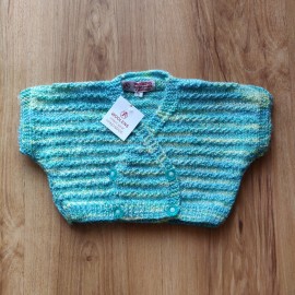 Half Sweater (Double Breasted) - Woolen Winter Sweater For Kids