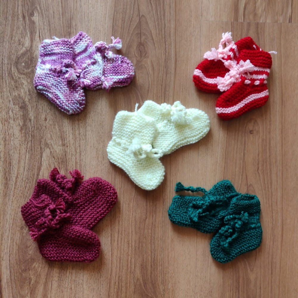 Woolen Socks For Winter - Socks Set of 5  Woolen Socks For Winter - Socks Set of 5