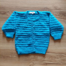 Chain Button Down Sweater - Cardigan For Kids
