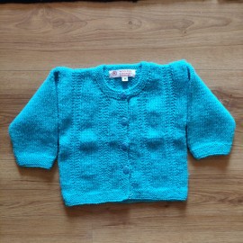 Solid Button Down Sweater - Winter Clothes For Kids