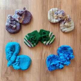 Kids Mittens For Winter - Set of 5 