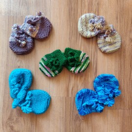 Kids Mittens For Winter - Set of 5