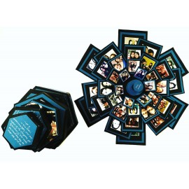 Handmade 6 Layered Hexagonal Explosion Box | Birthday, Valentine, Anniversary Special