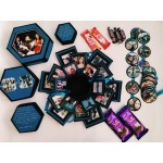 Handmade 4 Layer Hexagonal Explosion Box With Photos And Chocolates