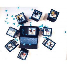 Handmade Explosion Pop Up Cubes | 8 Cubes