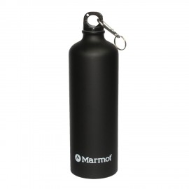 Stainless Steel Marmot Vacuum Bottle - 1ltr (Black Color)