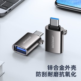 Type-C male to USB Female Adapter-Maroon Type-C male to USB Female Adapter-Maroon