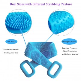 Silicone Body Back Scrubber Silicone Body Back Scrubber