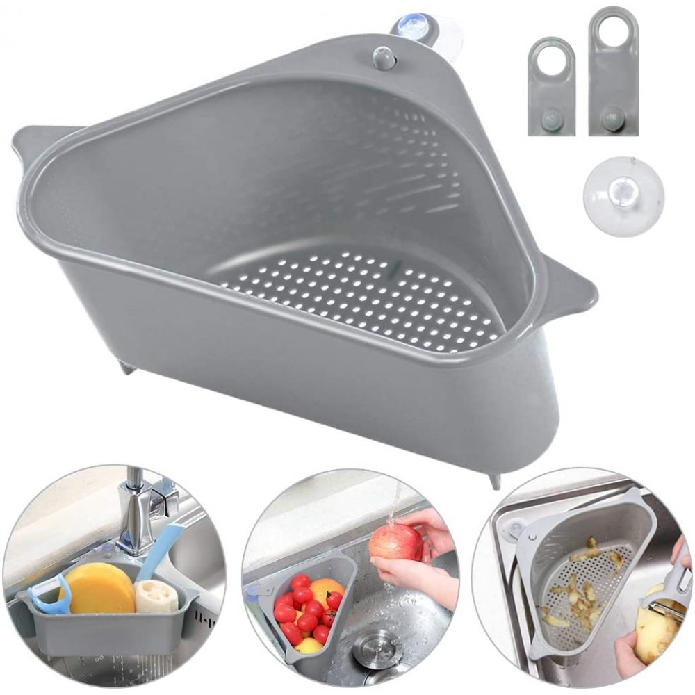 Drain Shelf Sink Storage Corner Rack Drain Shelf Sink Storage Corner Rack