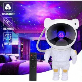 Galaxy Projector Lamp USB Astronaut Starry Sky Projector 