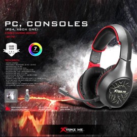 XTRIKE GH-710 Wired Gaming Headphone XTRIKE GH-710 Wired Gaming Headphone
