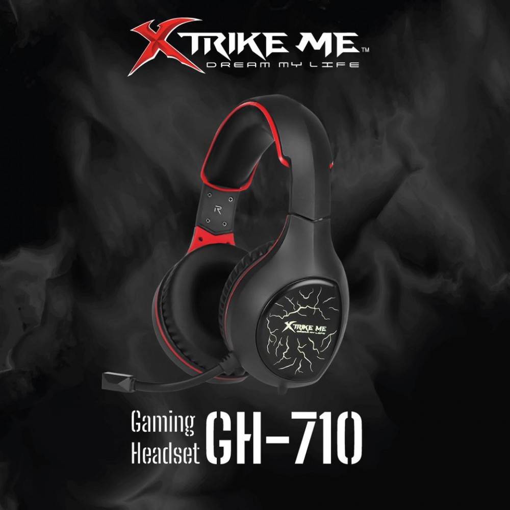 XTRIKE GH-710 Wired Gaming Headphone XTRIKE GH-710 Wired Gaming Headphone