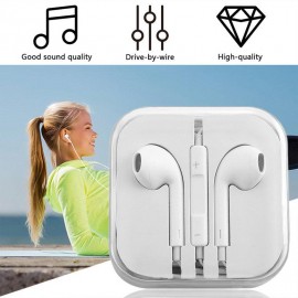JR-EP1 -Wired Remote Control Earphone-White