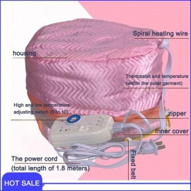 Hair Care Thermal Head Spa Cap Treatment With Beauty Steamer Nourishing Heating