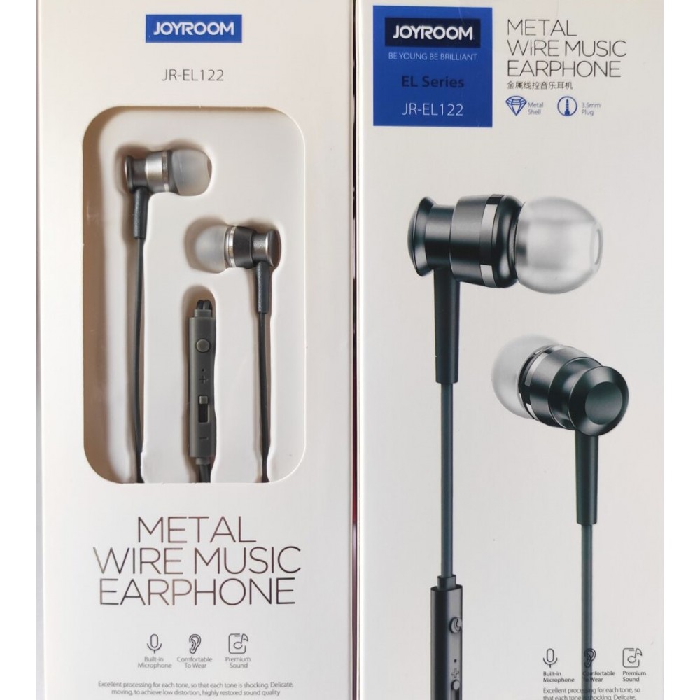 Heavy Bass Structure -JR-EL122 -Metal Headset Heavy Bass Structure -JR-EL122 -Metal Headset