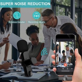 Joyroom-Lavalier Microphone Black (Type-C) Joyroom-Lavalier Microphone Black (Type-C)