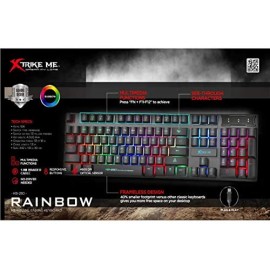 XTRIKE KB-280 EN Wired Gaming Keyboard