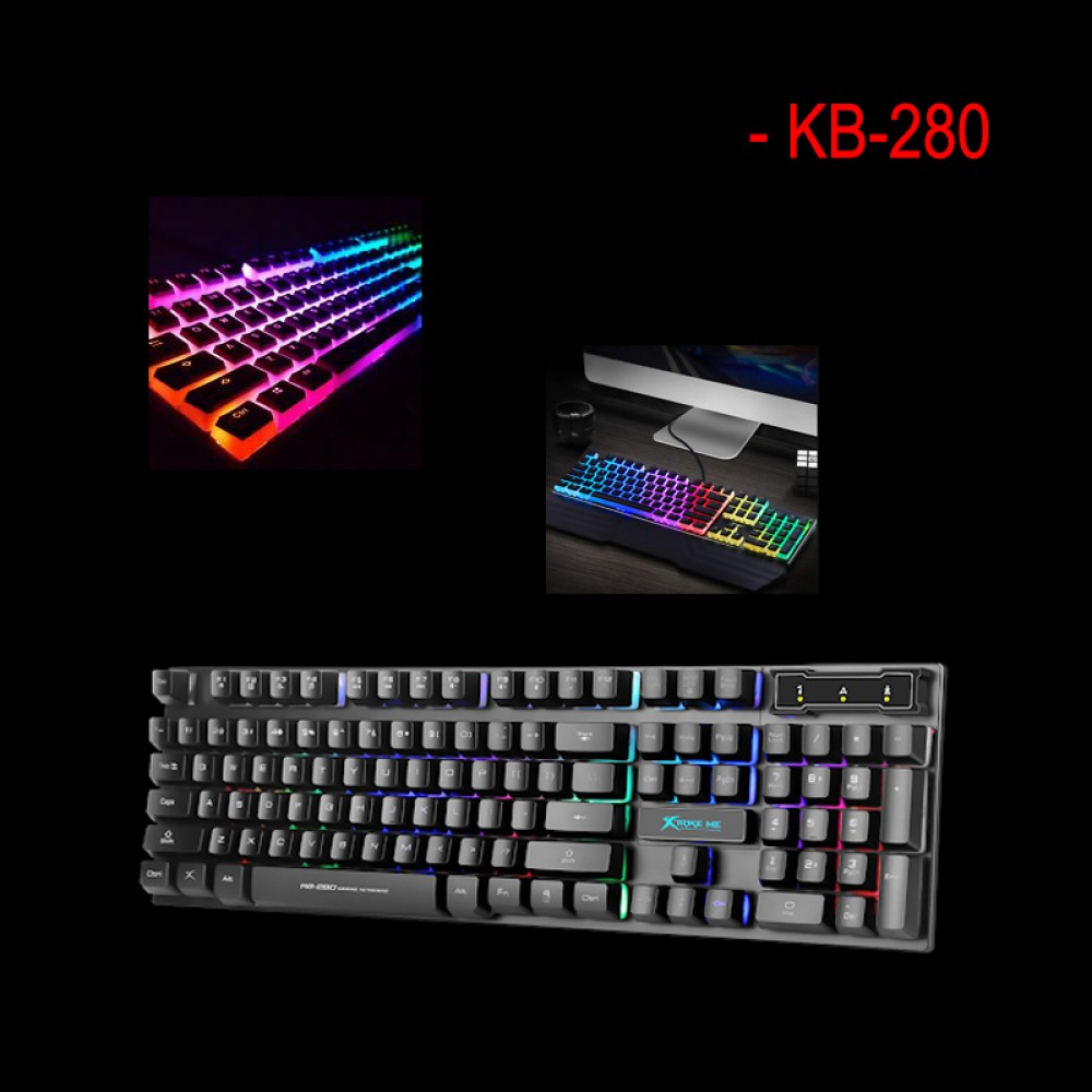 XTRIKE KB-280 EN Wired Gaming Keyboard