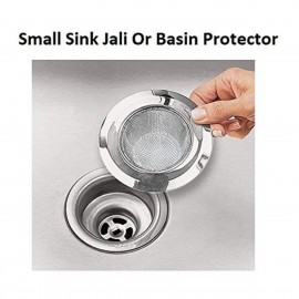 Stainless Steel Kitchen Basin Basket Filter Sink Drainer -2 cm