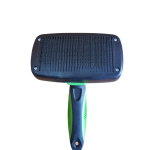Push Button Hair Comb for Dog | Self Cleaning Slicker Brush - Large