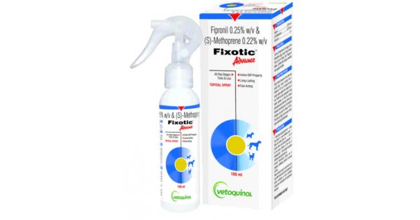 Vetoquinol Fixotic Advance Anti flea and tick Spray Dog Spray Online In Nepal