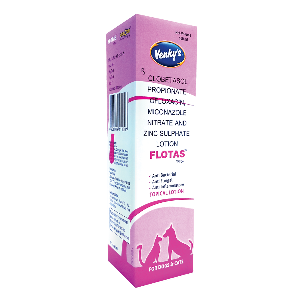 Rotz Venkys Flotas Pet Coat & Skin Lotion - 100ml Rotz Venkys Flotas Pet Coat & Skin Lotion - 100ml