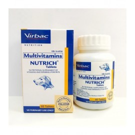 Virbac Nutrich Vitamins & Minerals supplements Tablets | 60 tablets