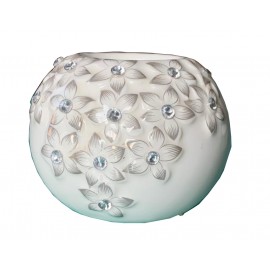 Ceramic Round Candle Stand Big/Candle Holder