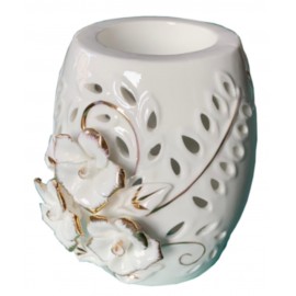 Ceramic Long Candle Stand Gold/Candle Holder