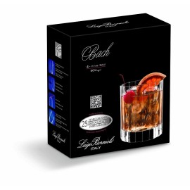 Luigi Bormioli Bach Whisky Glass Set Of 6Pcs Luigi Bormioli Bach Whisky Glass Set Of 6Pcs