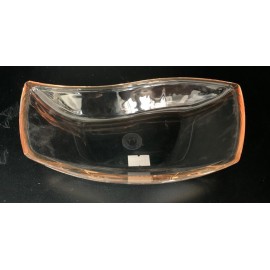 Orange Walther Glass Dip Bowl/Kitchen Accessories 