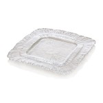 Glass Square Serving Platter 26cm/Kitchen utensils  Glass Square Serving Platter 26cm/Kitchen utensils
