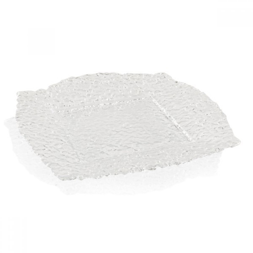 Glass Square Serving Platter 32cm/Kitchen utensils  Glass Square Serving Platter 32cm/Kitchen utensils